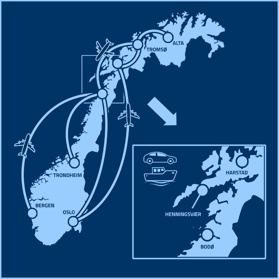 Lofoten Bryggeleiligheter Henningsvaer Luaran gambar