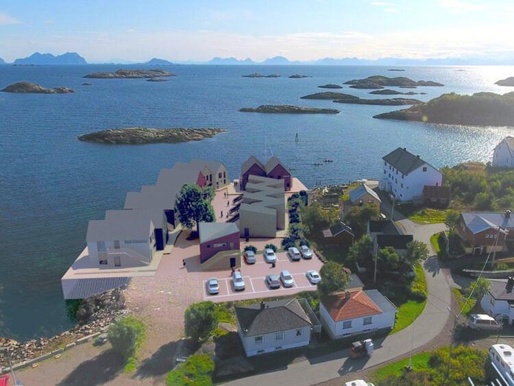 Lofoten Bryggeleiligheter Henningsvaer Luaran gambar