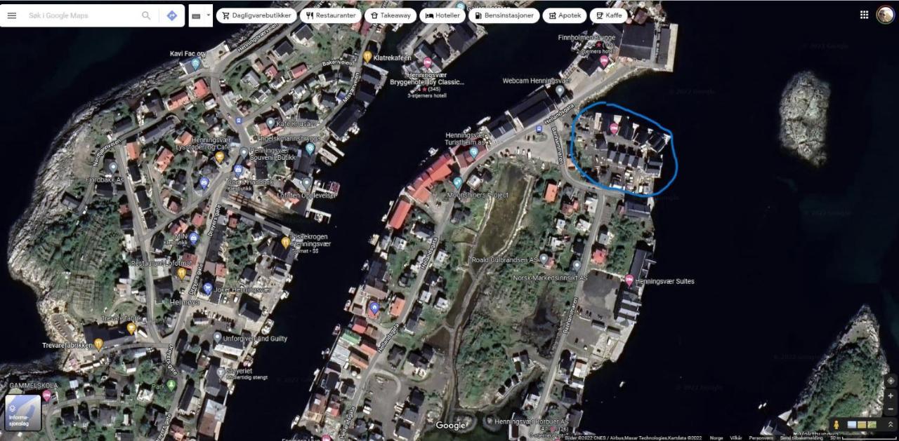 Lofoten Bryggeleiligheter Henningsvaer Luaran gambar