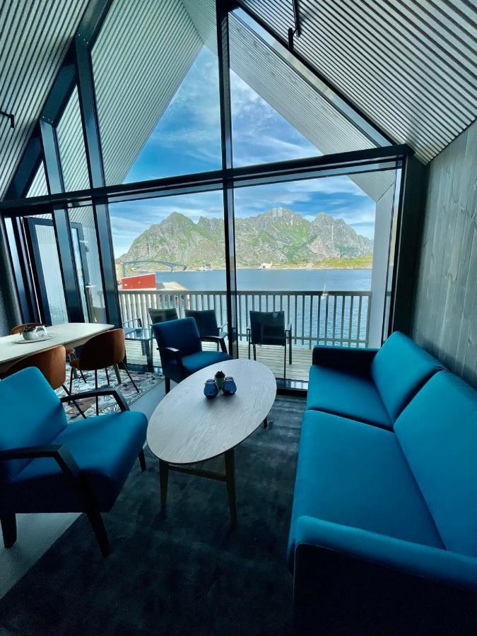 Lofoten Bryggeleiligheter Henningsvaer Luaran gambar